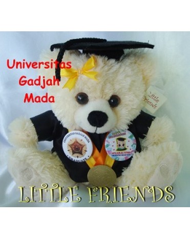 Boneka Wisuda Universitas Gadjah Mada - Hukum (25 cm)